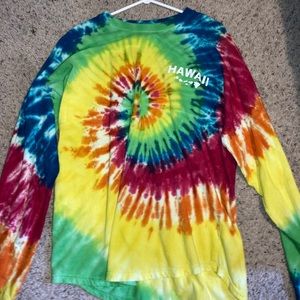 oversized tye dye long sleeve